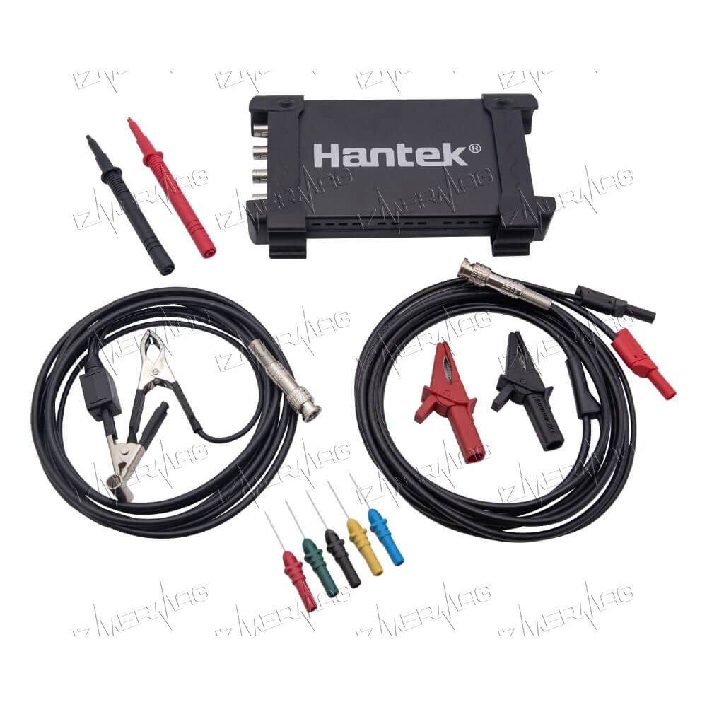 USB осциллограф Hantek 6074BE для диагностики автомобилей (4 канала, 70 МГц) - 4