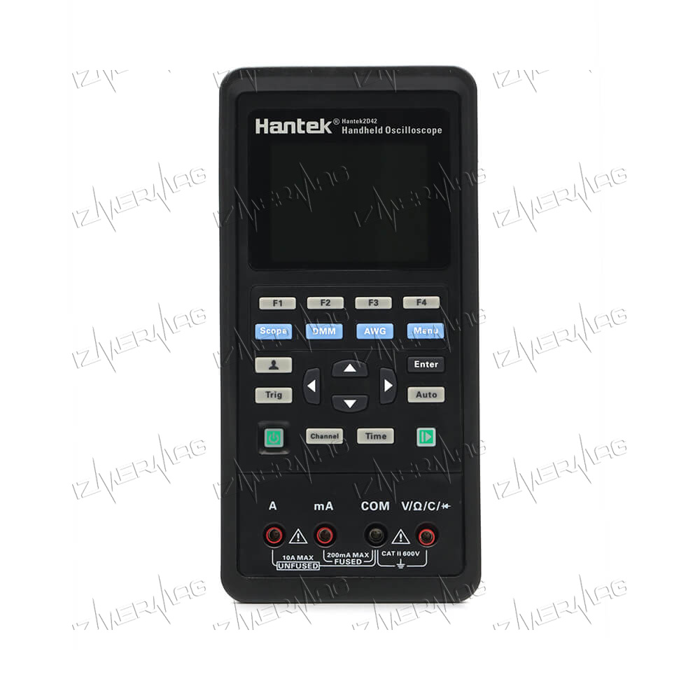 Осциллограф портативный Hantek 2D42 3-в-1 (2 канала, 40 МГц, осциллограф, мультиметр и генератор сигналов)