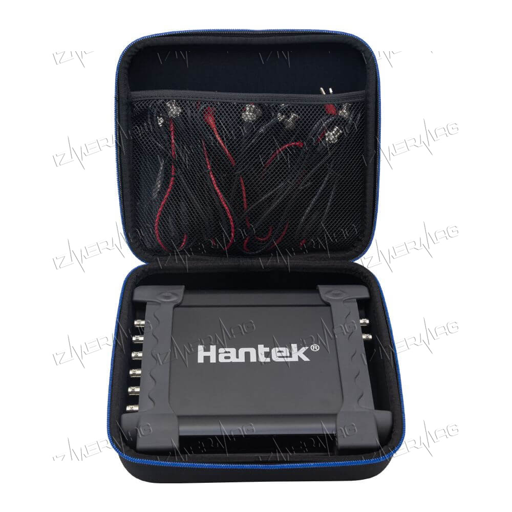 USB осциллограф Hantek 1008А для диагностики автомобилей (8 каналов, 12бит разрешение, 2,4 МГц) - 4