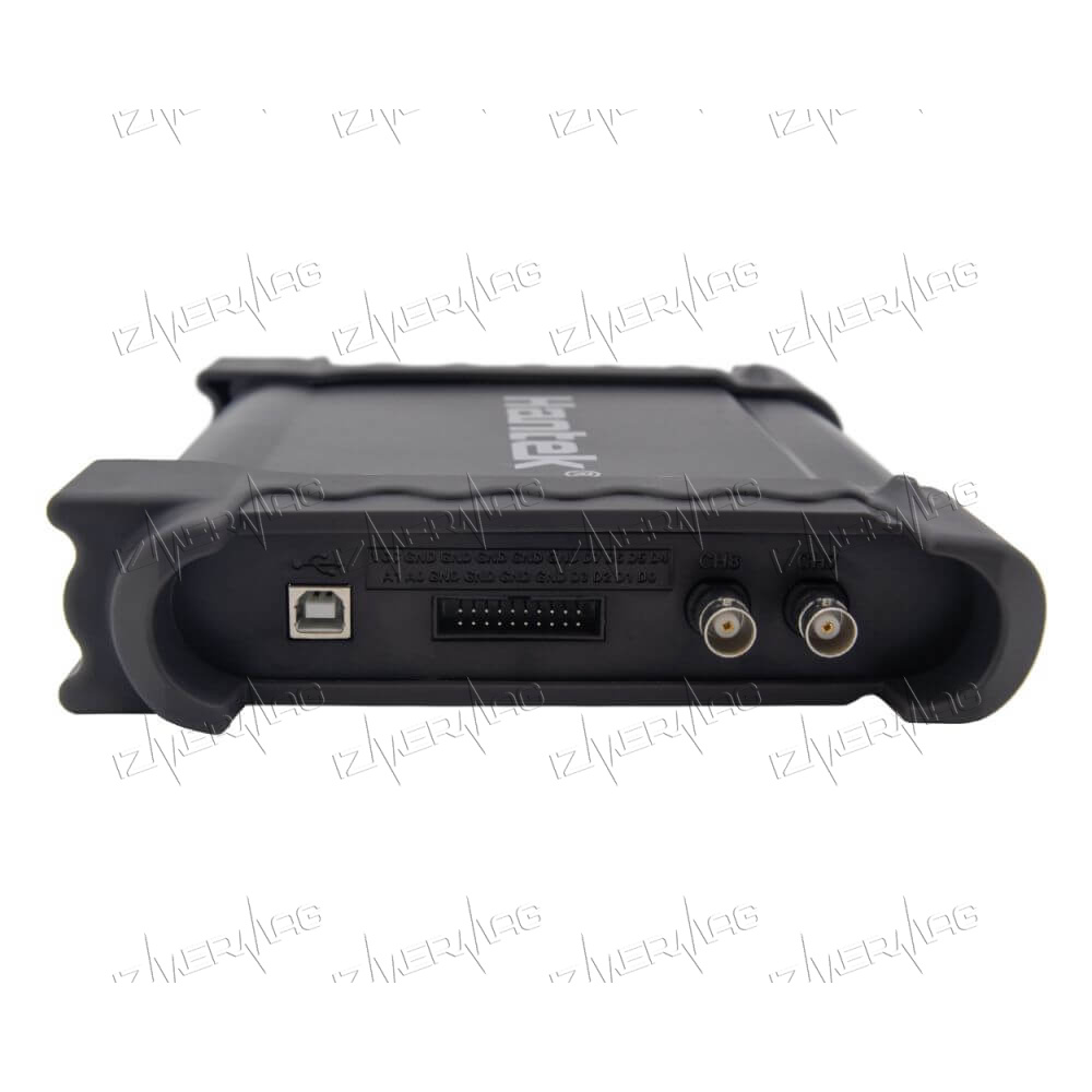 USB осциллограф Hantek 1008А для диагностики автомобилей (8 каналов, 12бит разрешение, 2,4 МГц) - 3