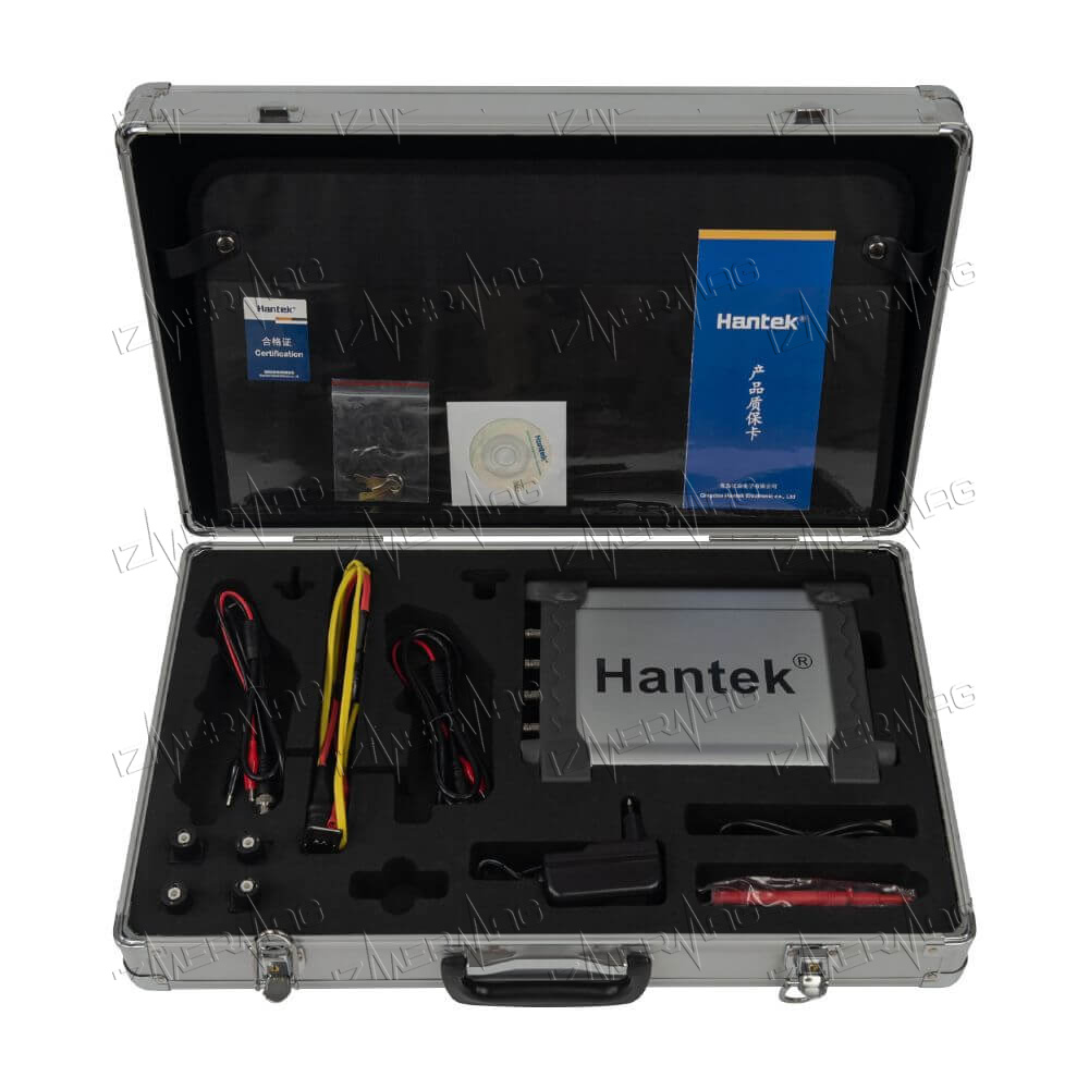 USB осциллограф Hantek DSO-3064 Kit V для диагностики автомобилей - 5
